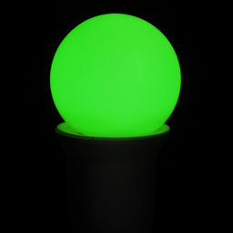 Лампа светодиодная Luazon Lighting, G45, Е27, 1.5 Вт, для белт-лайта, набор 20 штук, свечение мульти