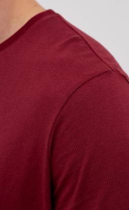 Футболка F911-6000b bordo - Fine joyce фото 4