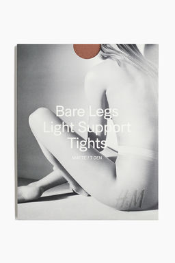 Medias efecto invisible Light support 7 deniers