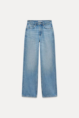 Z1975 REGULAR FIT HIGH-WAIST LONG LENGTH JEANS - Zara фото 2