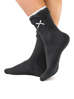 Цена за 2 пары. Носки Классические CONTE COMFORT т.серый - Conte elegant фото 2