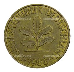 10 пфеннигов 1988 года G Германия