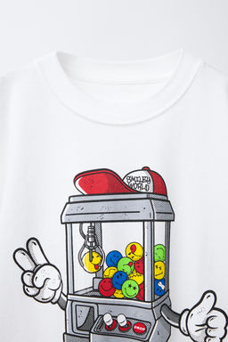 SMILEYWORLD ® PRINT T-SHIRT - Zara фото 3
