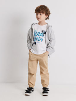 ACOOLA / Куртка детская для мальчиков Nimba серый меланж  фото 5