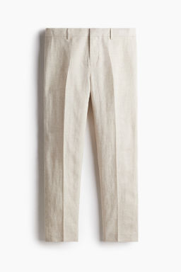 Pantal?n de traje en lino Slim Fit - H&m фото 6