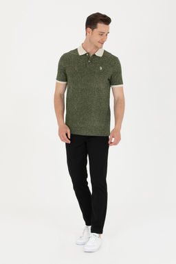 U. S. Polo Assn / Мужские черные брюки из плотной ткани