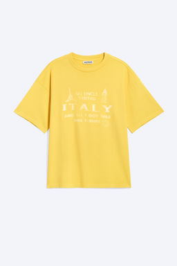 Camiseta boxy con gr?fico estampado Great - H&m фото 3