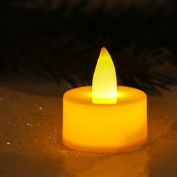 Свеча светодиодная 4х3,5 см / VFR-37 /уп 24/960/