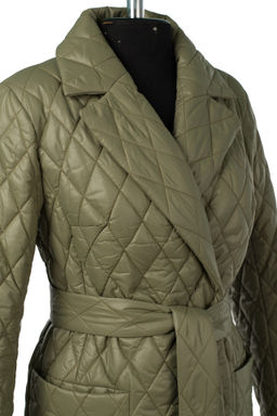 01-10766 Пальто женское демисезонное (пояс)