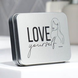 Футляр для гигиенических средств «Love yourself», 11.4×8.5×2.5 см
