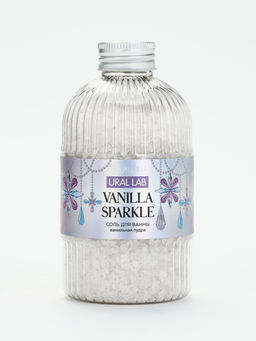 Соль для ванны, 300 г, аромат ванильная пудра, URAL LAB