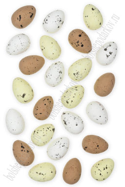 Пасхальный декор "Яйца" 2,5*3,5 см (24 шт) SF-7861, №13