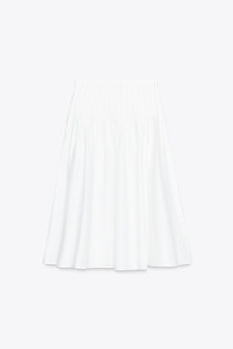 PLEATED MIDI SKIRT - Zara фото 8
