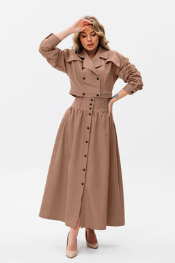 Костюм AmberA 2068С кофе