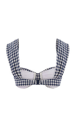 Koyu Lacivert Balconette Kapl? Bikini Ustu TBESS21BU0161