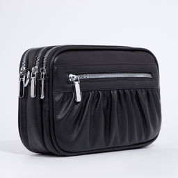 Сумка кросс-боди на молнии, цвет чёрный - Simaland фото 3