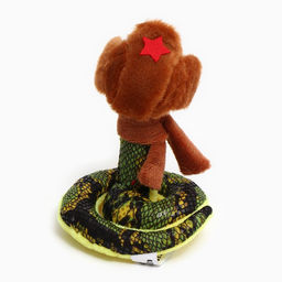 Мягкая игрушка Змея, 10 см, цвет коричневый - Simaland фото 7