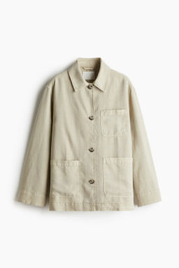 Chaqueta en mezcla de lyocell