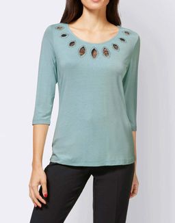 Блузка, мятная - Ashley brooke фото 5