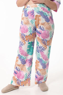 Пижама рубашка и брюки М325384рм розовый/ментол - Елена фото 8