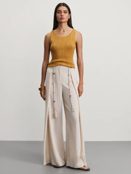 Майка из вискозы с люрексом / Zarina  фото 2