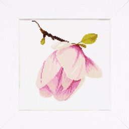 Набор для вышивания LANARTE PN-0008161 Распускающийся цветок 20 x 20 см