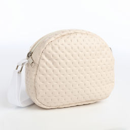 Сумка детская на молнии, цвет бежевый