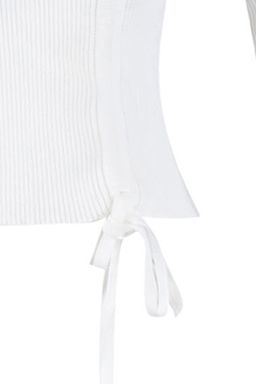 Ekru Kruvaze Buzgu Detayl? Triko Kazak TWOAW23KZ00828 - Trendyolmilla фото 8