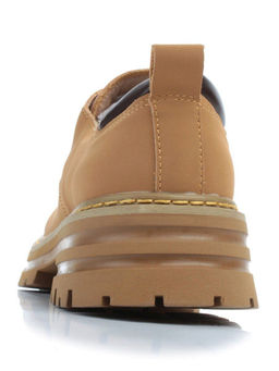 03-P8204-1 BROWN Полуботинки женские (натуральная кожа, нубук) - Фабричный китай фото 7