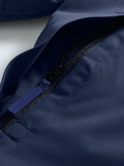 Парка зимняя мужская с капюшоном темно-синего цвета 9533-1TS - Valianly фото 10