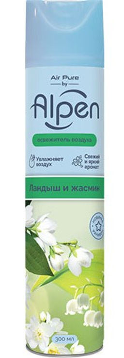 Air pure by Alpen Освежитель воздуха "Ландыш и жасмин" (300 мл).12