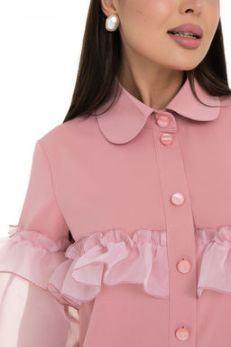 Блуза Очень красивая(пудра)