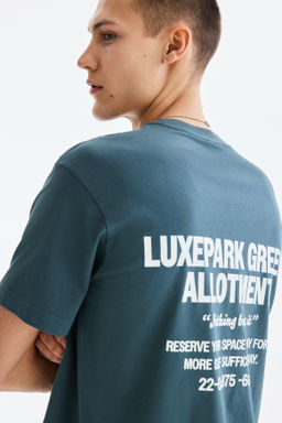Camiseta con motivo estampado Loose Fit - H&m фото 29