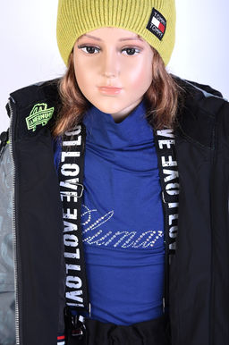 2107-S Пальто на синтепоне - Kiko фото 4