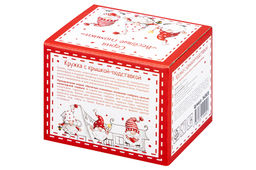 Кружка 400 мл 12,5*10*9,7 см "Весёлые гномики" бочонок + крышка-подст.