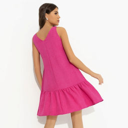 Сарафан свободного силуэта Динамичный стиль (розовый) - Charutti фото 17