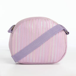 Сумка детская на молнии, цвет сиреневый - Simaland фото 2