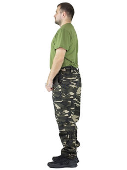 Удлиненный утепленный демисезонный костюм Forest trail D.Multicam для активного отдыха (горка на флисе) - Rax фото 11