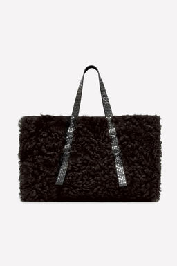 LUDOVIC DE SAINT SERNIN x ZARA LEATHER SHOPPER BAG