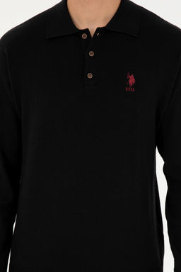Erkek Siyah Basic Kazak - U.s. polo assn фото 6