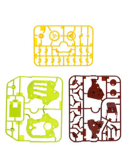 Робот Кабанчик Эврики, электронный конструктор, на батарейках  фото 11