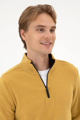 Erkek Ye_il Basic Sweatshirt Sepette S_rpriz _ndirim - U.s. polo assn фото 2