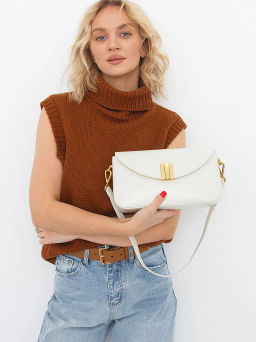 Сумка 1106M milk white Polina&Eiterou