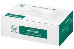 Чайный набор 12 пр. 300 мл Колоранс белый - Elan gallery фото 10