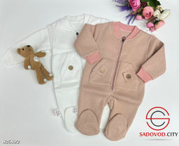 Тёплый комбинезон на флисе для малышей 1 шт