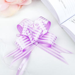 Цена за 10 шт. Бант - бабочка No3, сиреневый - Simaland фото 4