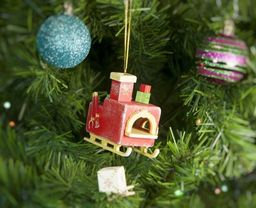 Новогодние елочные игрушки: Печка Русская 3020