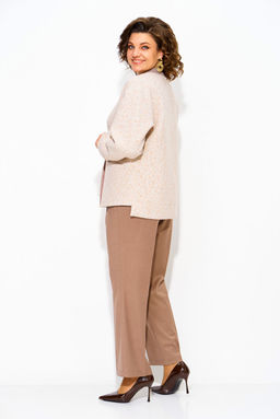 Жакет Liliana 1342 жемчужное капучино  фото 5