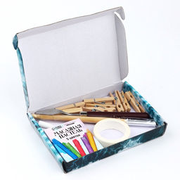 Набор для рисования масляной пастелью. Открытки своими руками «Морское настроение», набор для творчества, 4 шт.