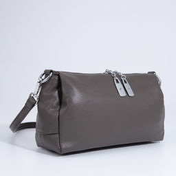 Сумка кросс-боди на молнии, цвет тёмно-серый - Simaland фото 3